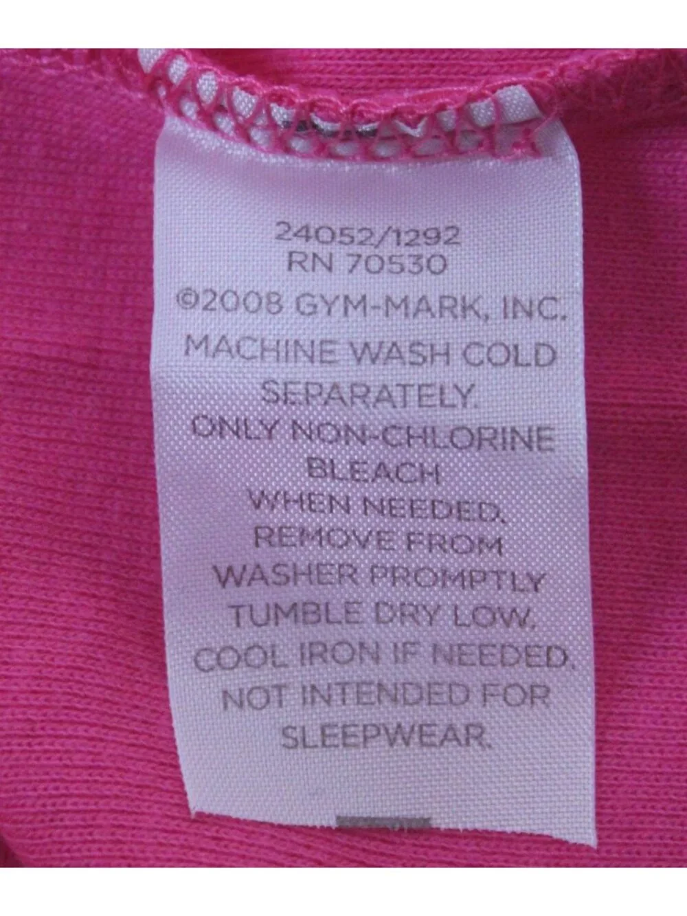 2009 Gymboree Pretty Lady Pink TShirt Shirred Neckline Solid Basic Tee sz 12